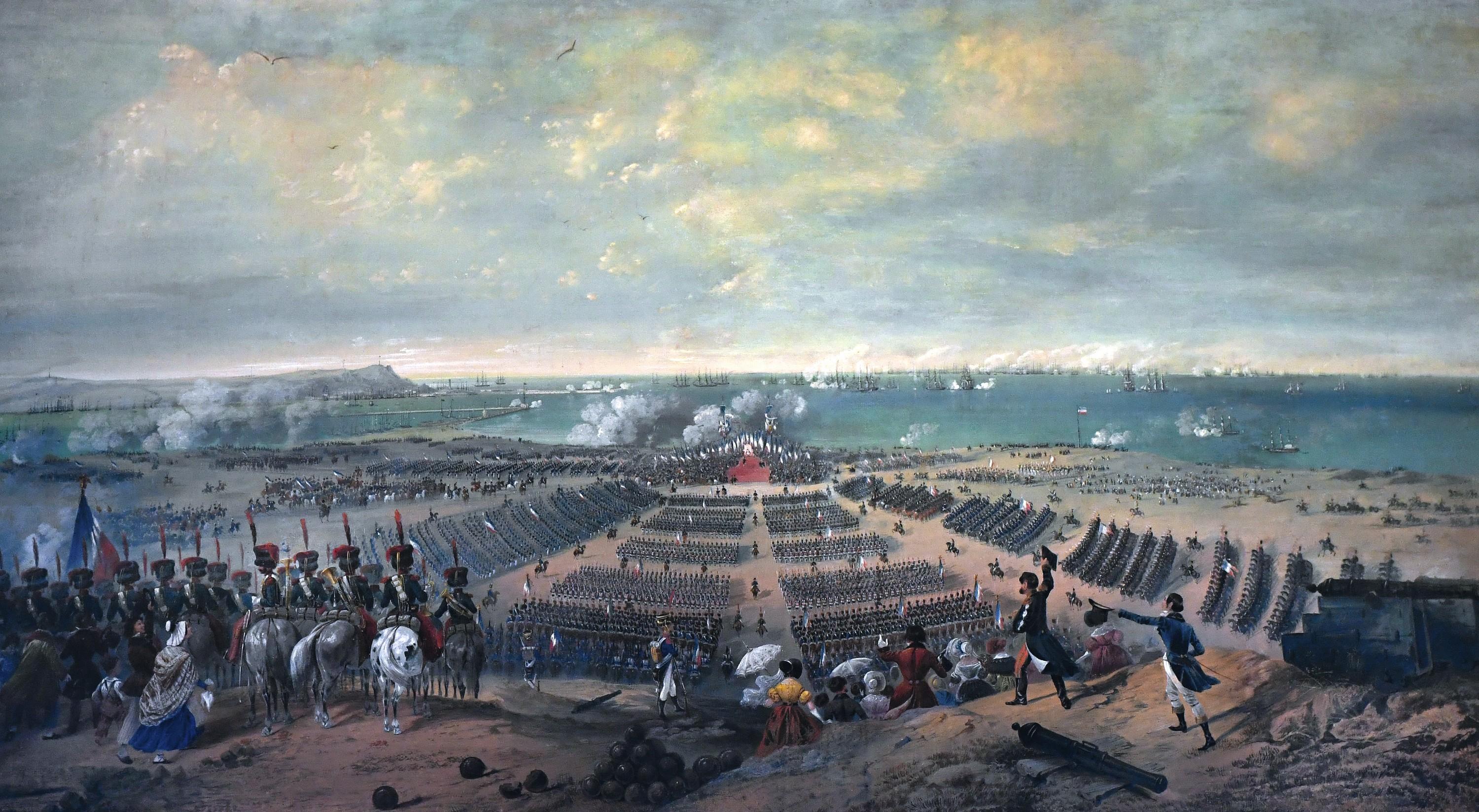 Inspection de l'armée le 15 août 1804 à Boulogne.