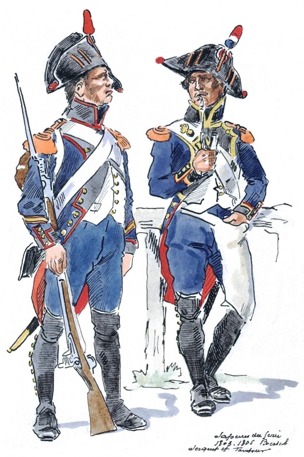 Soldats avant la Réforme