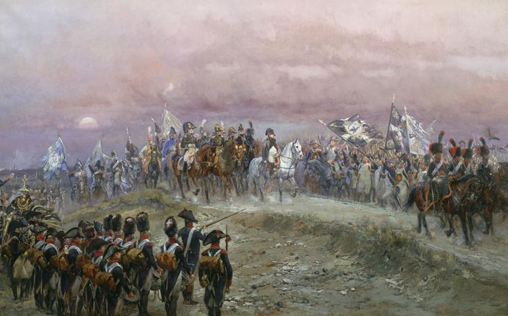 La victoire des Français